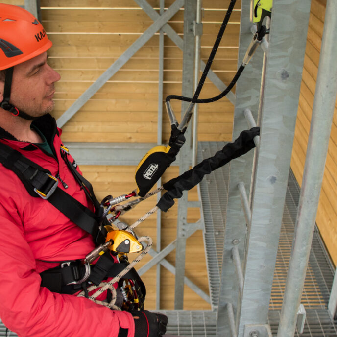 Co Worker Rescue at Height